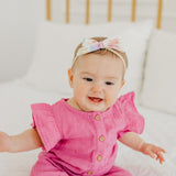 Ribbon Baby Bow - Summer