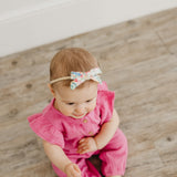 Ribbon Baby Bow - Lark