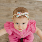 Ribbon Baby Bow - Lark