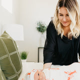 Knit Swaddle Blanket - Skipper