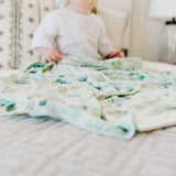 Knit Swaddle Blanket - Desert