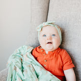 Knit Swaddle Blanket - Cusco