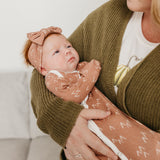 Newborn Knotted Gown - Rocky