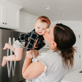 Ribbon Baby Bow - Blaze