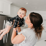 Ribbon Baby Bow - Blaze