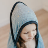 Premium Baby Knit Hooded Towel - Starlight