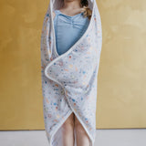 Premium Baby Knit Hooded Towel - Cosmos