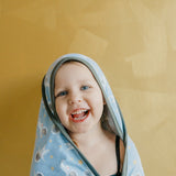 Premium Baby Knit Hooded Towel - Neil