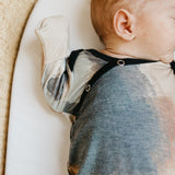 Newborn Knotted Gown - Picasso