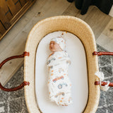 Knit Swaddle Blanket - Hayride