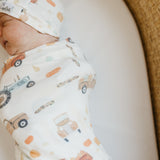 Knit Swaddle Blanket - Hayride