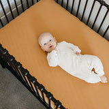Premium Knit Fitted Crib Sheet - Dune