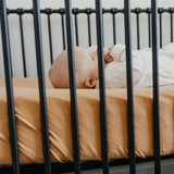 Premium Knit Fitted Crib Sheet - Dune