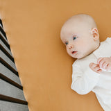 Premium Knit Fitted Crib Sheet - Dune