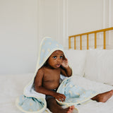 Premium Baby Knit Hooded Towel - Bolt