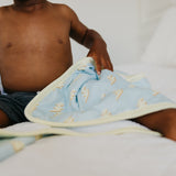 Premium Baby Knit Hooded Towel - Bolt