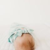 Knit Headband Bow - Bahama