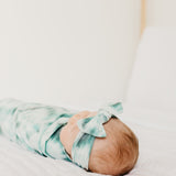 Knit Headband Bow - Bahama