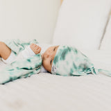 Knit Swaddle Blanket - Bahama