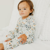 2pc Long Sleeve Pajama Set - Bones