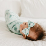 Knit Swaddle Blanket - Bahama