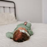 Ribbon Baby Bow - Aspen