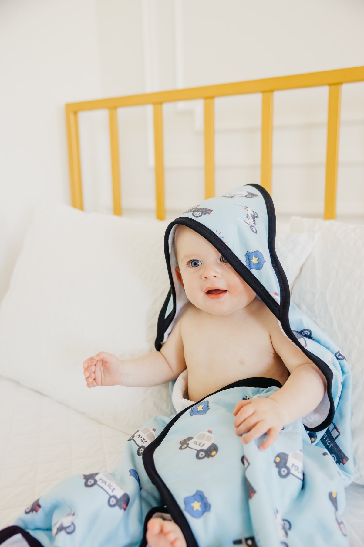 Premium Baby Knit Hooded Towel - Leo