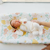 Premium Knit Diaper Changing Pad Cover - Rose