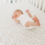 Premium Knit Fitted Crib Sheet - Arlo