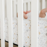 Premium Knit Fitted Crib Sheet - Arlo