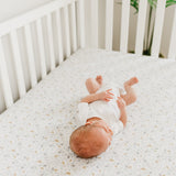 Premium Knit Fitted Crib Sheet - Arlo
