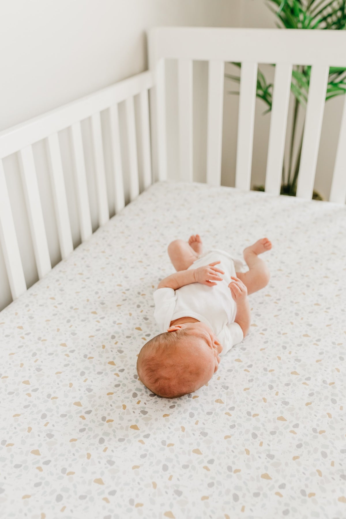 Premium Knit Fitted Crib Sheet - Arlo