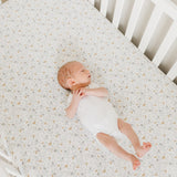 Premium Knit Fitted Crib Sheet - Arlo