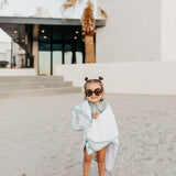 Premium Baby Knit Hooded Towel - Skye