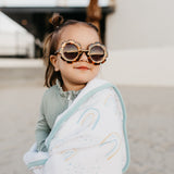 Premium Baby Knit Hooded Towel - Skye