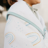 Premium Baby Knit Hooded Towel - Skye