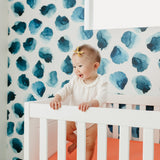 Premium Knit Fitted Crib Sheet - Stella