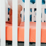 Premium Knit Fitted Crib Sheet - Stella