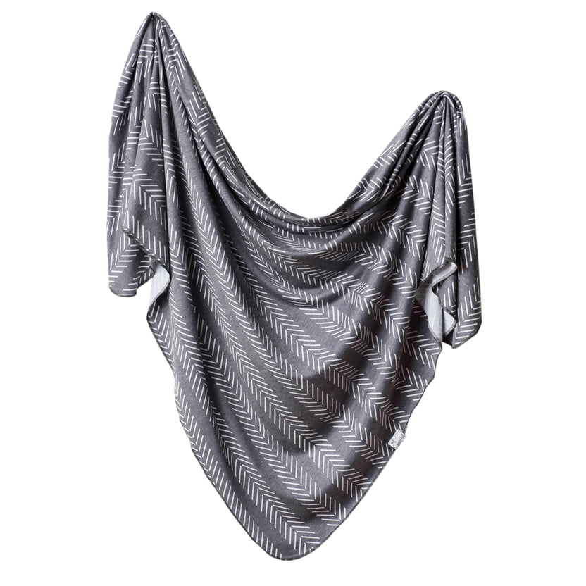 Knit Swaddle Blanket - Canyon – Copper Pearl