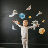 2pc Long Sleeve Pajama Set - Cosmos