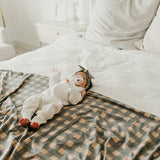 Knit Swaddle Blanket - Billy
