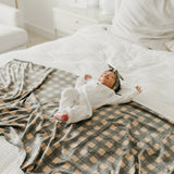Knit Swaddle Blanket - Billy