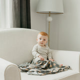 Knit Swaddle Blanket - Billy