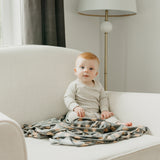 Knit Swaddle Blanket - Billy