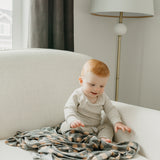Knit Swaddle Blanket - Billy