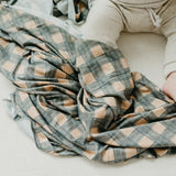 Knit Swaddle Blanket - Billy
