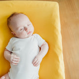 Premium Knit Diaper Changing Pad Cover - Banana
