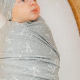 Knit Swaddle Blanket - Astro