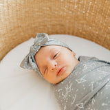 Knit Swaddle Blanket - Astro