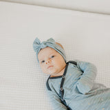 Newborn Knotted Gown - Starlight